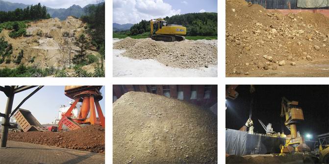 Minería de barita, manejo y producción de materias primas