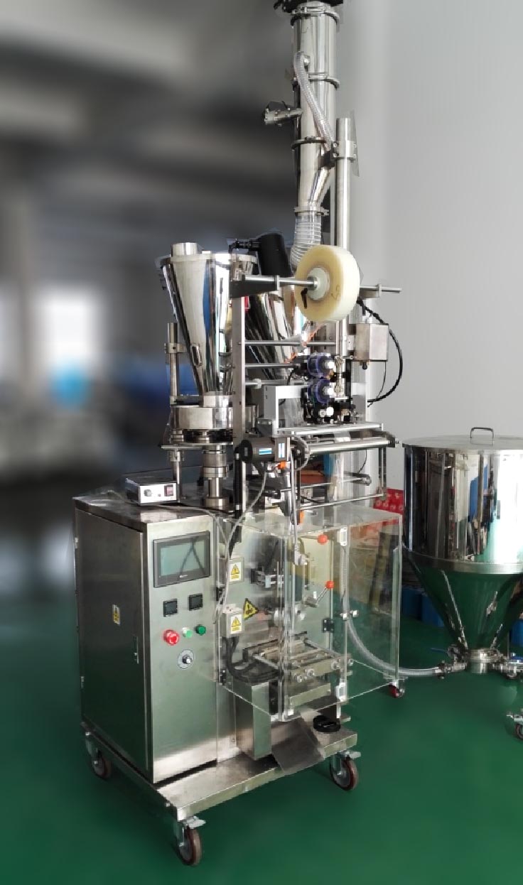 Máquina vertical de llenado y envasado TRF-340B