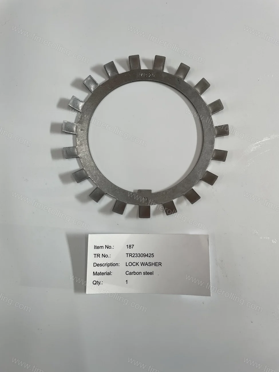 Arandela de seguridad de repuesto BBTD, BBS y CD8 01