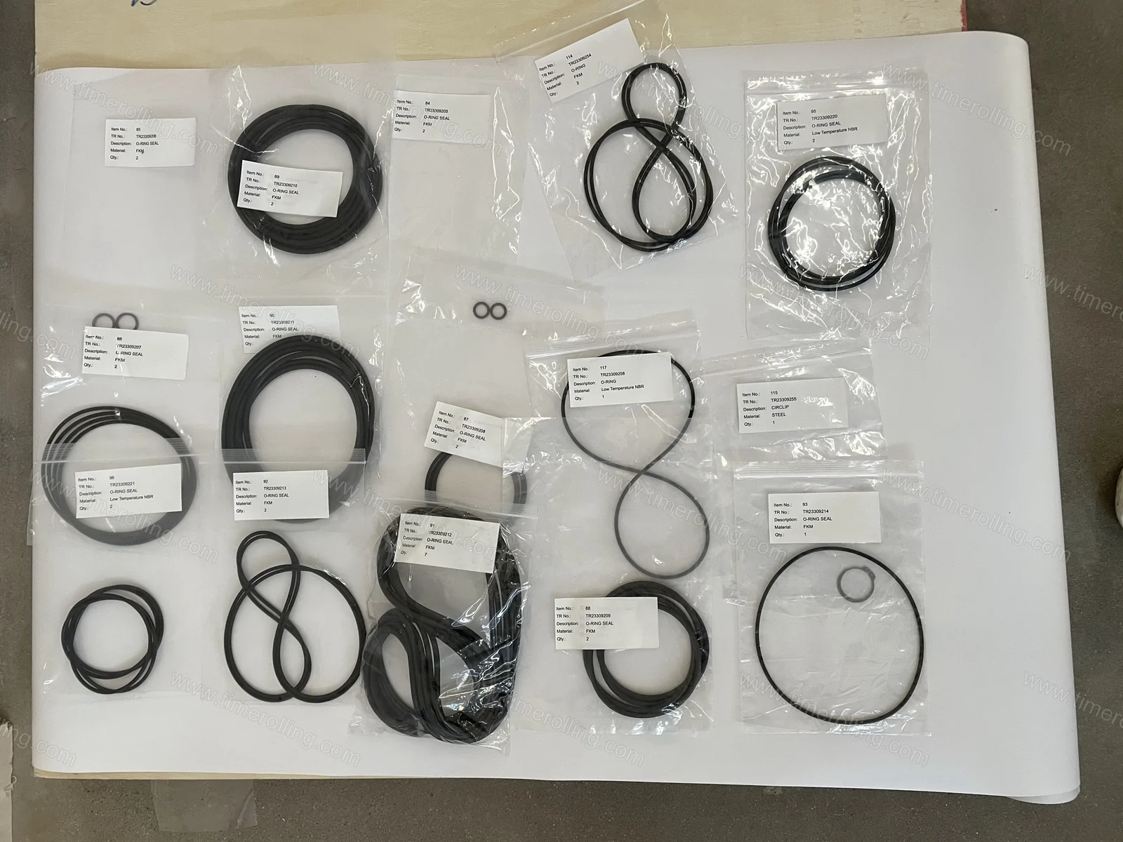 Reemplazo de junta tórica BBTD, BBS y CD8 03