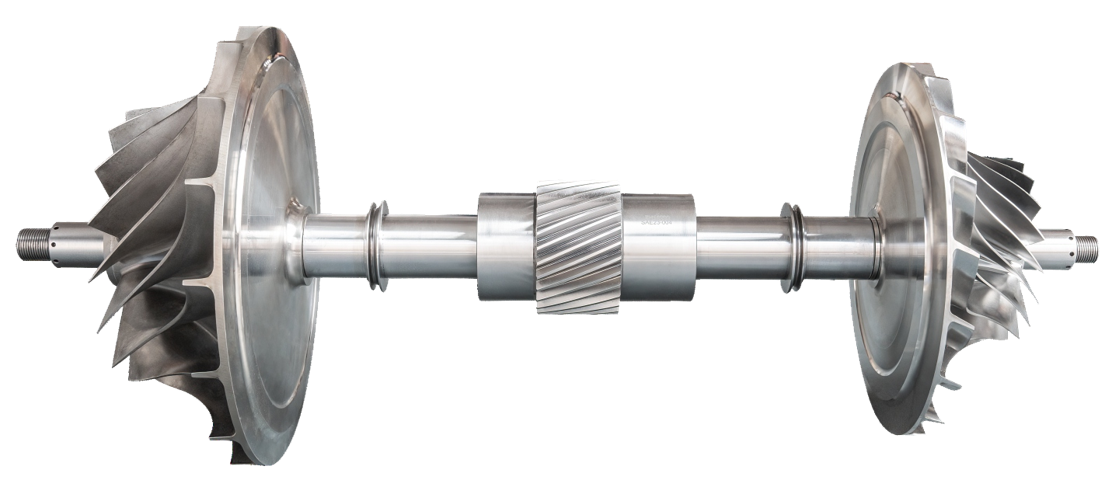 Rotor e impulsores de compresores industriales