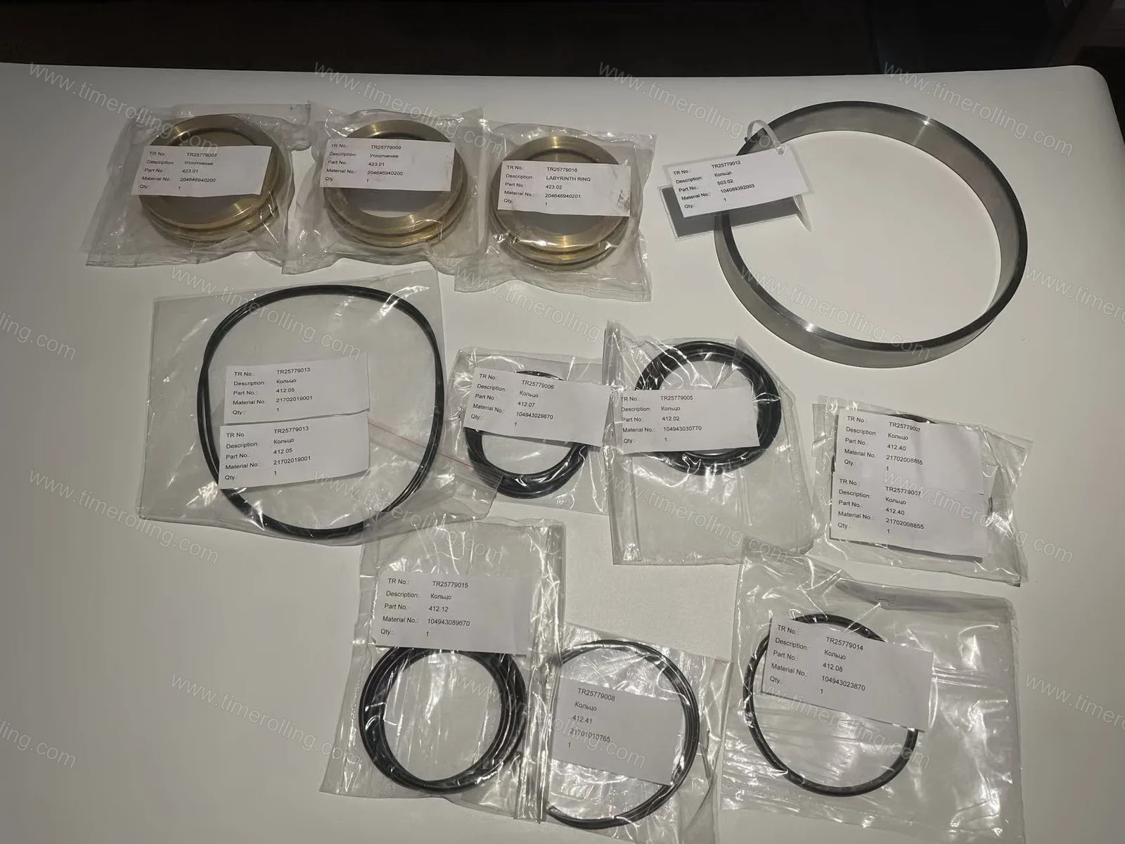 SULZER Anillo de desgaste MC 503.02 Junta tórica 55